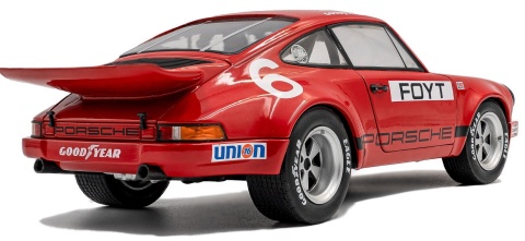 PORSCHE 911 CARRERA RS 3.0 #6 Foyt IROC Daytona 1974 S1810704 Solido 1:18