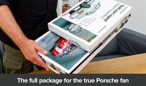 Porsche 911 Carrera RS 2.7 zbuduj legendarne Porsche 1:24 model FRANZIS