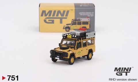 RANGE ROVER Camel Trophy Sumatra 1981 Winner Swoboda MGT01144 MiniGT 1:64