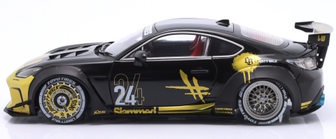 Toyota GR86 LBWK Body Kit 2024 model S1813603 Solido 1:18 czarny ze złotym