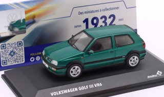 VOLKSWAGEN GOLF III VR6 1994 Dragon green pearl S4316401 Solido 1:43