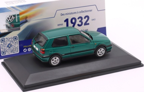 VOLKSWAGEN GOLF III VR6 1994 Dragon green pearl S4316401 Solido 1:43