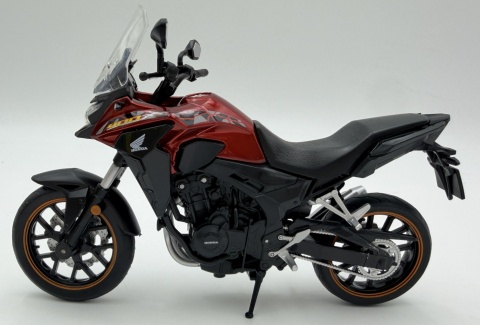 Honda CB400X motocykl model 1:12 MSZ 68731 czerwony