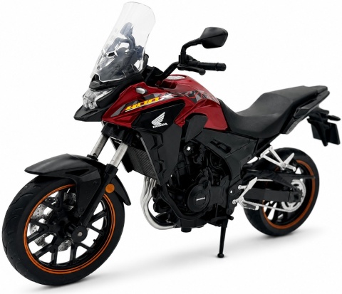 Honda CB400X motocykl model 1:12 MSZ 68731 czerwony