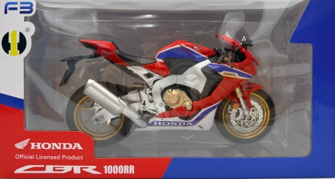 Honda CBR 1000RR Fireblade motocykl DUŻY model 1:9 Huayi M9-11A