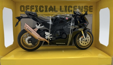 Honda CBR 1000RR-R Fireblade SP motocykl model 1:12 MSZ 68728 czarny