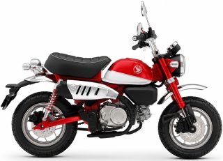 Honda Monkey 125 motocykl model 1:12 Huayi M12-20 czerwony
