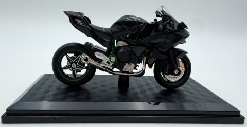 Kawasaki Ninja H2R motocykl model 1:18 Huayi M18-1B czarny