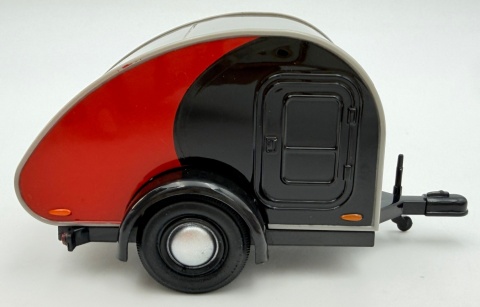 MINI Cooper S Countryman z przyczepką kempingową model 1:24 Motormax 79762