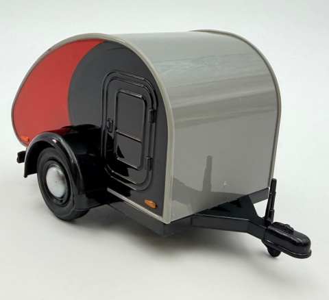 MINI Cooper S Countryman z przyczepką kempingową model 1:24 Motormax 79762