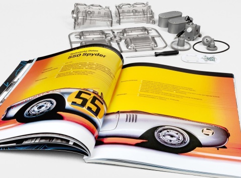 MODEL silnika Porsche 911 Carrera 547 4 cylindry boxer do złożenia 1:3 race