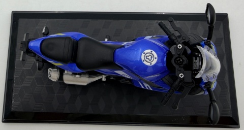 Suzuki GSX 250R model 1:18 Huayi M18-10B niebieski