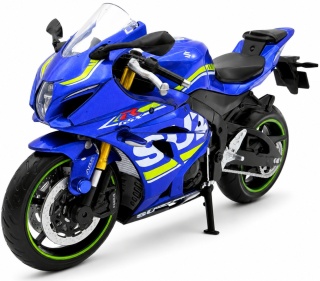 Suzuki GSX-R1000 motocykl model 1:12 MSZ 68489 niebieski