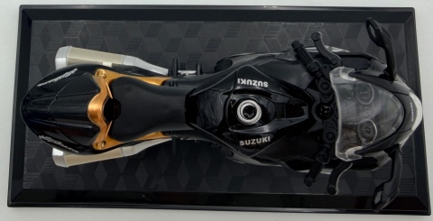Suzuki Hayabusa GSX 1300R 2024 model 1:18 Huayi M18-5B czarny