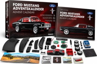 Ford Mustang Fastback 1967 Kalendarz Adwentowy FRANZIS Model 1:43 Dźwięk
