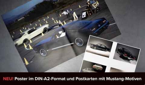 Ford Mustang Fastback 1967 Kalendarz Adwentowy FRANZIS Model 1:43 Dźwięk