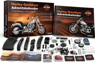 Harley-Davidson Softail 1984 Kalendarz Adwentowy FRANZIS Motocykl 1:18