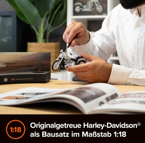 Harley-Davidson Softail 1984 Kalendarz Adwentowy FRANZIS Motocykl 1:18