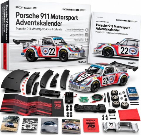 Porsche 911 Motorsport Kalendarz Adwentowy FRANZIS 1:43 Martini Racing #22