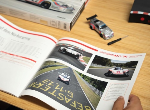 Porsche 911 Motorsport Kalendarz Adwentowy FRANZIS 1:43 Martini Racing #22