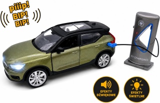 Volvo XC40 z napędem światło dźwięk model METAL 1:32 MSZ 68703
