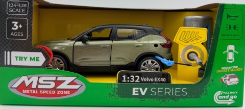 Volvo XC40 z napędem światło dźwięk model METAL 1:32 MSZ 68703
