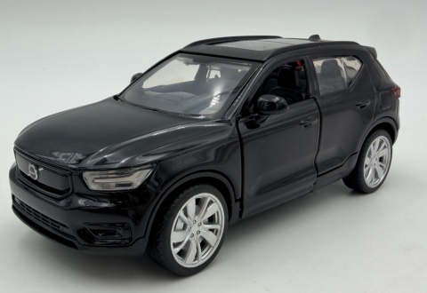 Volvo EX40 z napędem światło dźwięk model METAL 1:32 MSZ 68411 czarny