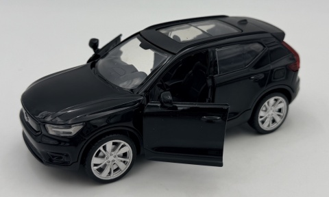 Volvo EX40 z napędem światło dźwięk model METAL 1:32 MSZ 68411 czarny