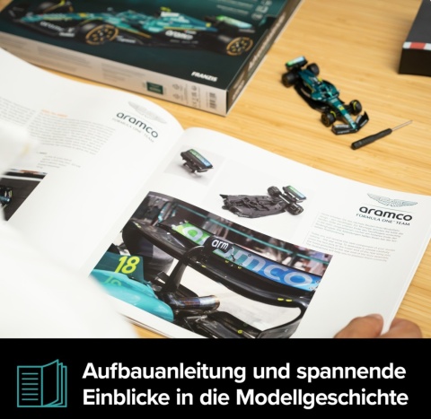 ZESTAW Aston Martin Aramco AMR25 kalendarz adwentowy na rok 2026 1:43