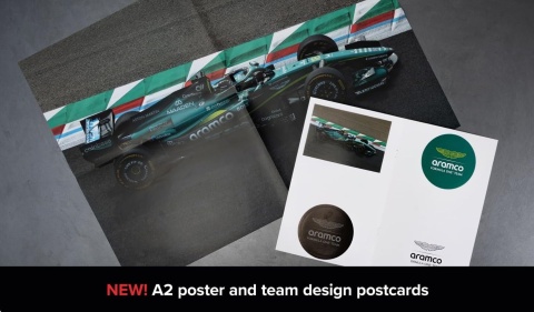 ZESTAW Aston Martin Aramco AMR25 kalendarz adwentowy na rok 2026 1:43