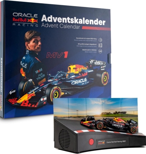 ZESTAW Max Verstappen RB21 kalendarz adwentowy 2026 1:43 Franzis