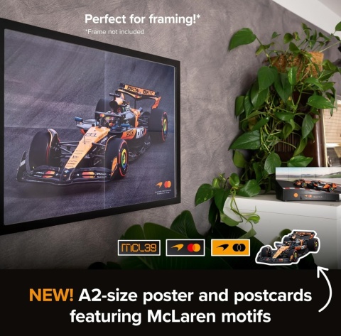 ZESTAW McLaren F1 Norris Piastri MCL39 kalendarz adwentowy na rok 2026 1:43