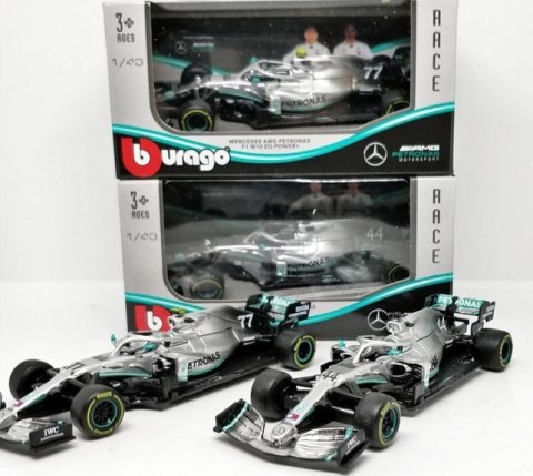 Bolid F1 MERCEDES W10 EQ P.+ Hamilton Bburago 1:43 Bolid F1 MERCEDES W10 EQ P.+ Hamilton Bburago 1:43