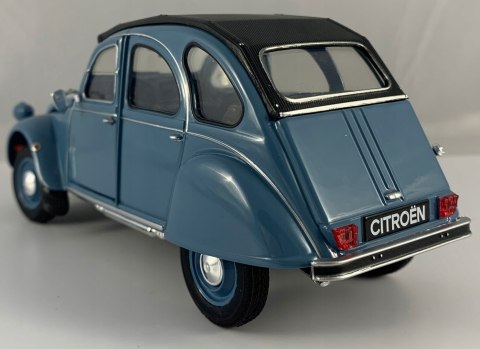 CITROEN 2CV niebieski 1982 model METAL WELLY 1:24 CITROEN 2CV niebieski 1982 model METAL WELLY 1:24