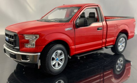 FORD F-150 Regular Cab 2015 model metal Welly 1:24