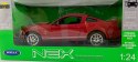 Ford Mustang SHELBY GT 500 model metal WELLY 1:24