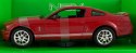 Ford Mustang SHELBY GT 500 model metal WELLY 1:24