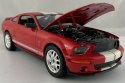 Ford Mustang SHELBY GT 500 model metal WELLY 1:24