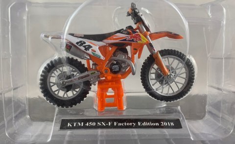 KTM 450 SX-F Red Bull J. Herlings 1:18 Bburago KTM 450 SX-F Red Bull J. Herlings 1:18 Bburago