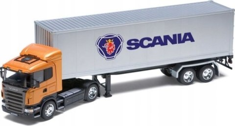 SCANIA R470 ciągnik z naczepą TIR model WELLY 1:32 SCANIA R470 ciągnik z naczepą TIR model WELLY 1:32