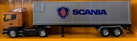 SCANIA R470 ciągnik z naczepą TIR model WELLY 1:32 SCANIA R470 ciągnik z naczepą TIR model WELLY 1:32