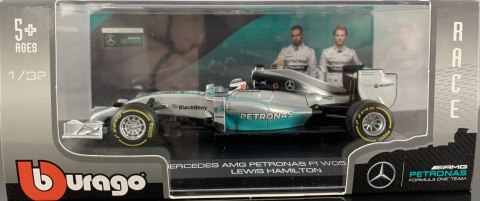 Bolid MERCEDES W05 AMG F1 L. Hamilton BBurago 1:32 Bolid MERCEDES W05 AMG F1 L. Hamilton BBurago 1:32