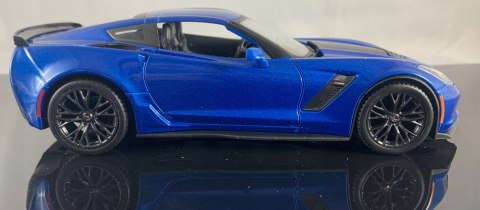 CORVETTE Z06 2015 1:24 blue model Maisto 31133 CORVETTE Z06 2015 1:24 blue model Maisto 31133