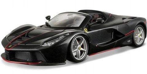 FERRARI LaFerrari Aperta black model Bburago 26022 FERRARI LaFerrari Aperta black model Bburago 26022