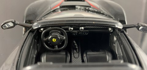 FERRARI LaFerrari Aperta black model Bburago 26022 FERRARI LaFerrari Aperta black model Bburago 26022