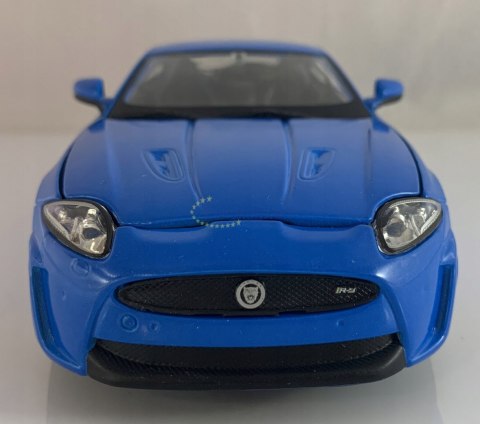 JAGUAR XKR-S metalowy model Bburago 1:24 21063 JAGUAR XKR-S metalowy model Bburago 1:24 21063