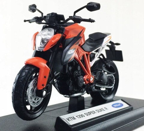 KTM 1290 Super Duke R model 1:18 Welly metalowy KTM 1290 Super Duke R model 1:18 Welly metalowy