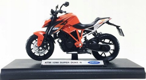 KTM 1290 Super Duke R model 1:18 Welly metalowy KTM 1290 Super Duke R model 1:18 Welly metalowy