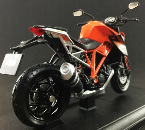 KTM 1290 Super Duke R model 1:18 Welly metalowy KTM 1290 Super Duke R model 1:18 Welly metalowy