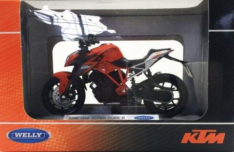 KTM 1290 Super Duke R model 1:18 Welly metalowy KTM 1290 Super Duke R model 1:18 Welly metalowy